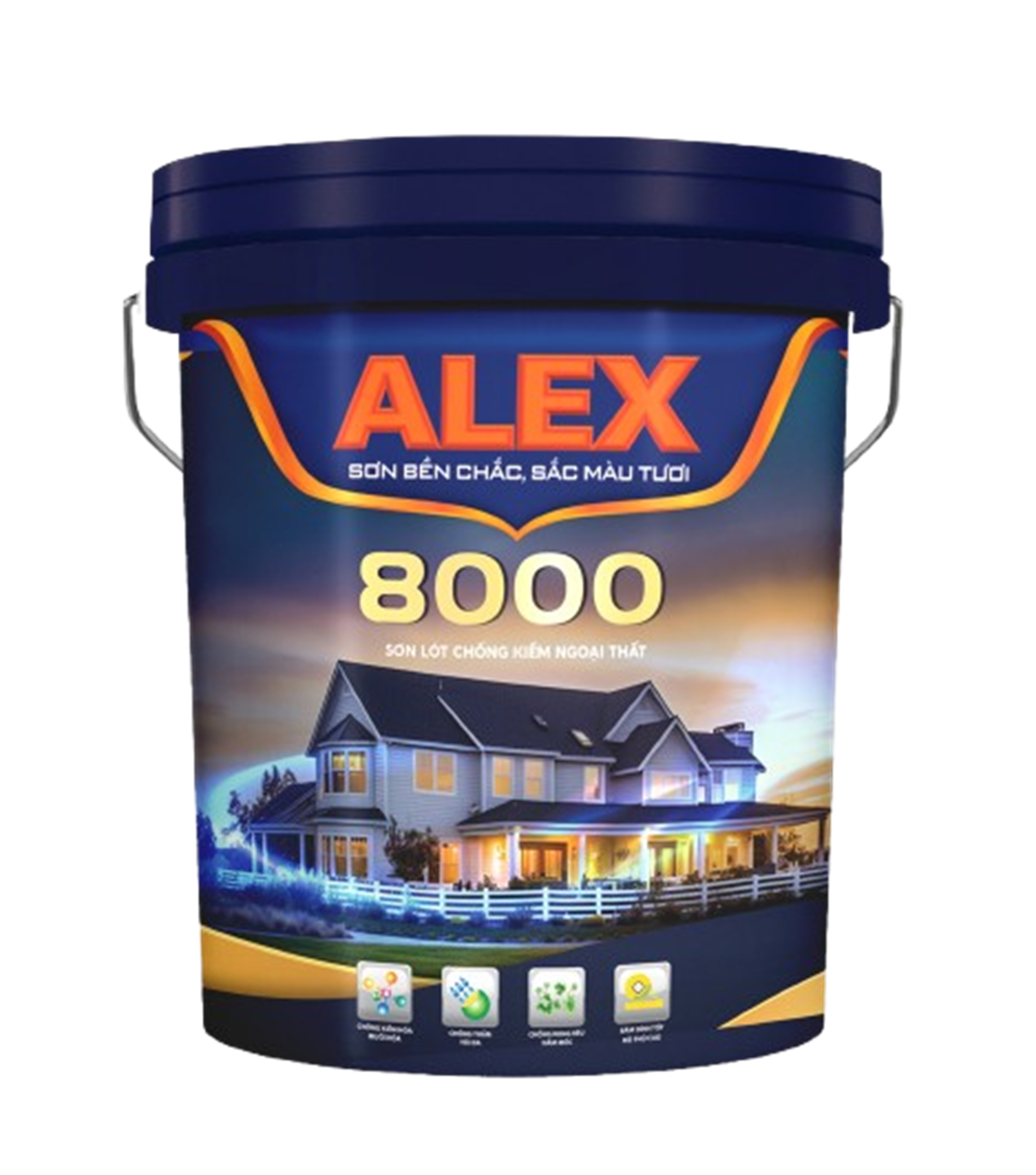 SƠN LÓT NGOẠI THẤT CHỐNG THẤM ALEX CK 8000