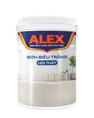 SƠN NỘI THẤT ALEX SIÊU TRẮNG