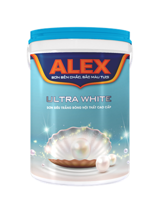 SƠN SIÊU TRẮNG NỘI THẤT NANO ALEX ULTRA WHITE