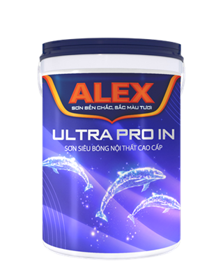 SƠN NỘI THẤT SIÊU BÓNG ALEX ULTRA PRO IN