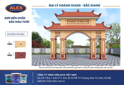 Công trình cổng làng - Bắc Giang