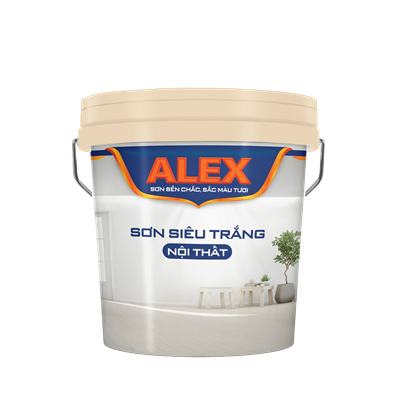 SƠN NỘI THẤT ALEX SIÊU TRẮNG
