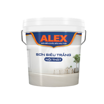 SƠN NỘI THẤT ALEX SIÊU TRẮNG